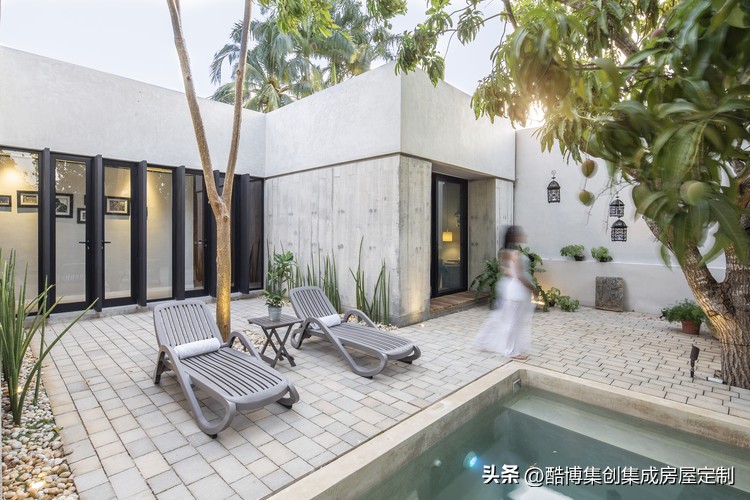 两坡脊屋顶别墅,luxuryvilla湖景6居泳池别墅