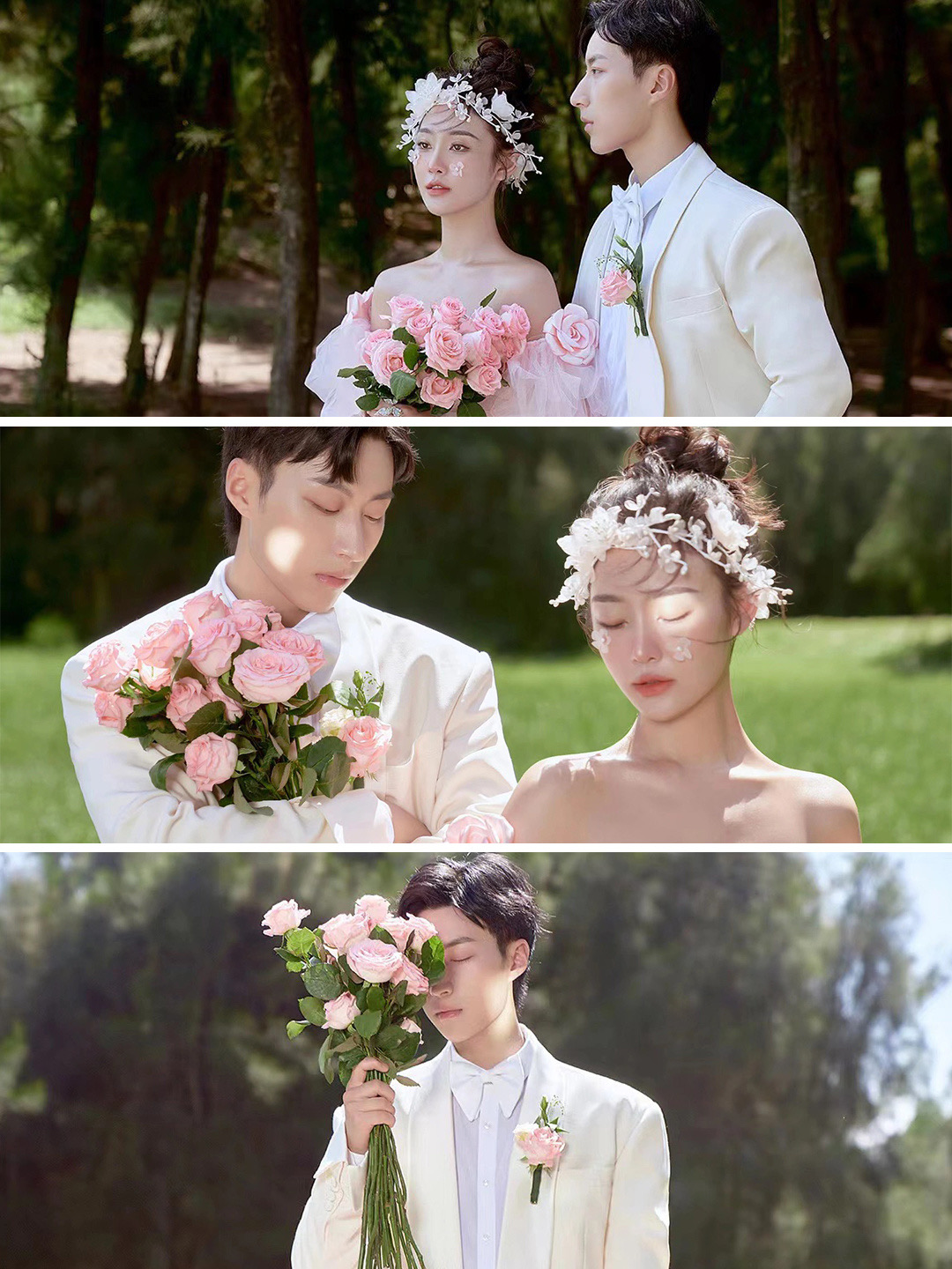 是心动呀公主粉婚纱照也太好看了吧！