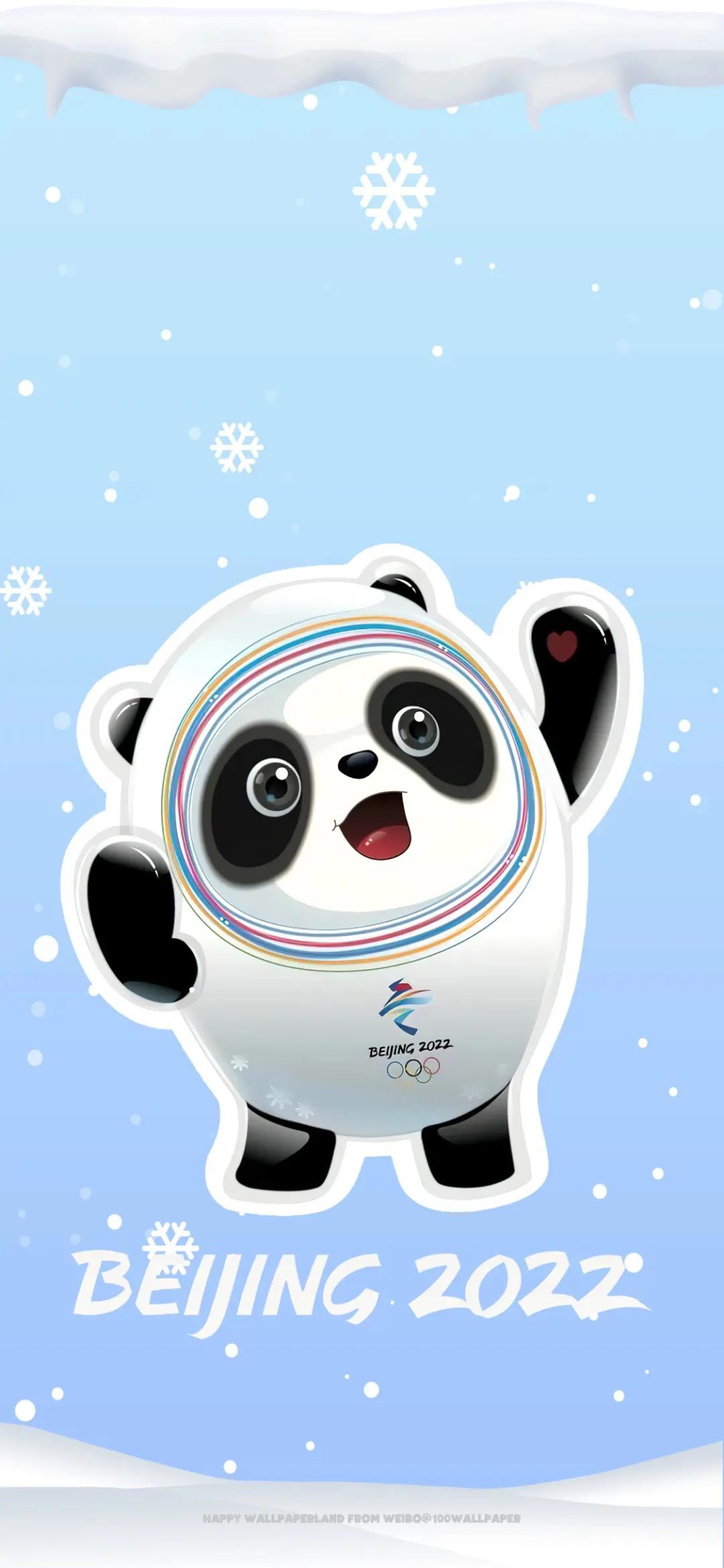 冰墩墩和雪容融头像框,冰墩墩和雪容融头像壁纸系列图片