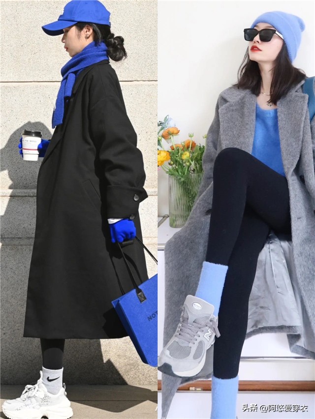 显瘦又保暖的鲨鱼裤穿上也太美了,小个子冬季显瘦鲨鱼裤穿搭