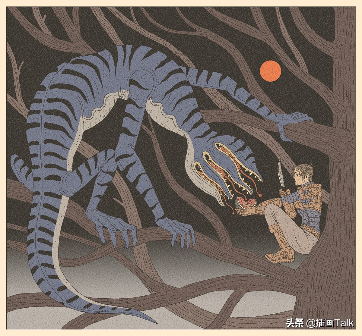 瑞士插画师DexterMaurer，微妙的和谐感