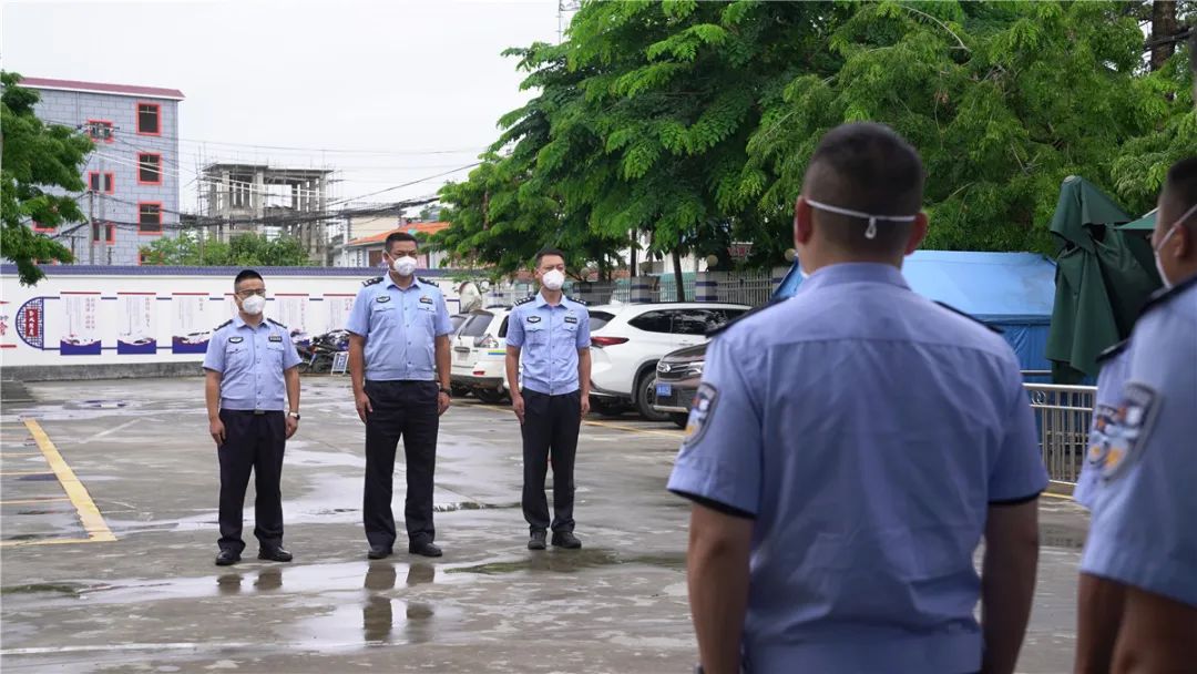 基层派出所召开公安工作会,考察枫桥式派出所创建工作