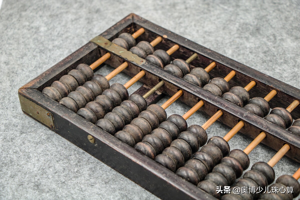 我国古代数学算术总结,珠算是以什么为工具进行数字计算