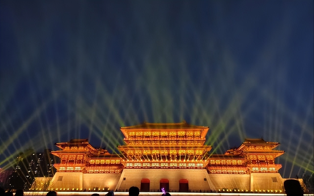 文化酒·万茗堂点亮洛阳最美之夜，应天门灯光秀万人共赏