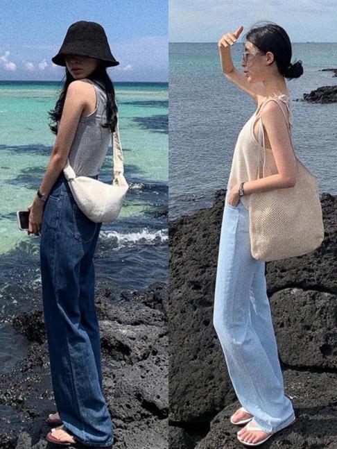 小个子穿搭高级感短裤,小个子短裤显瘦显高