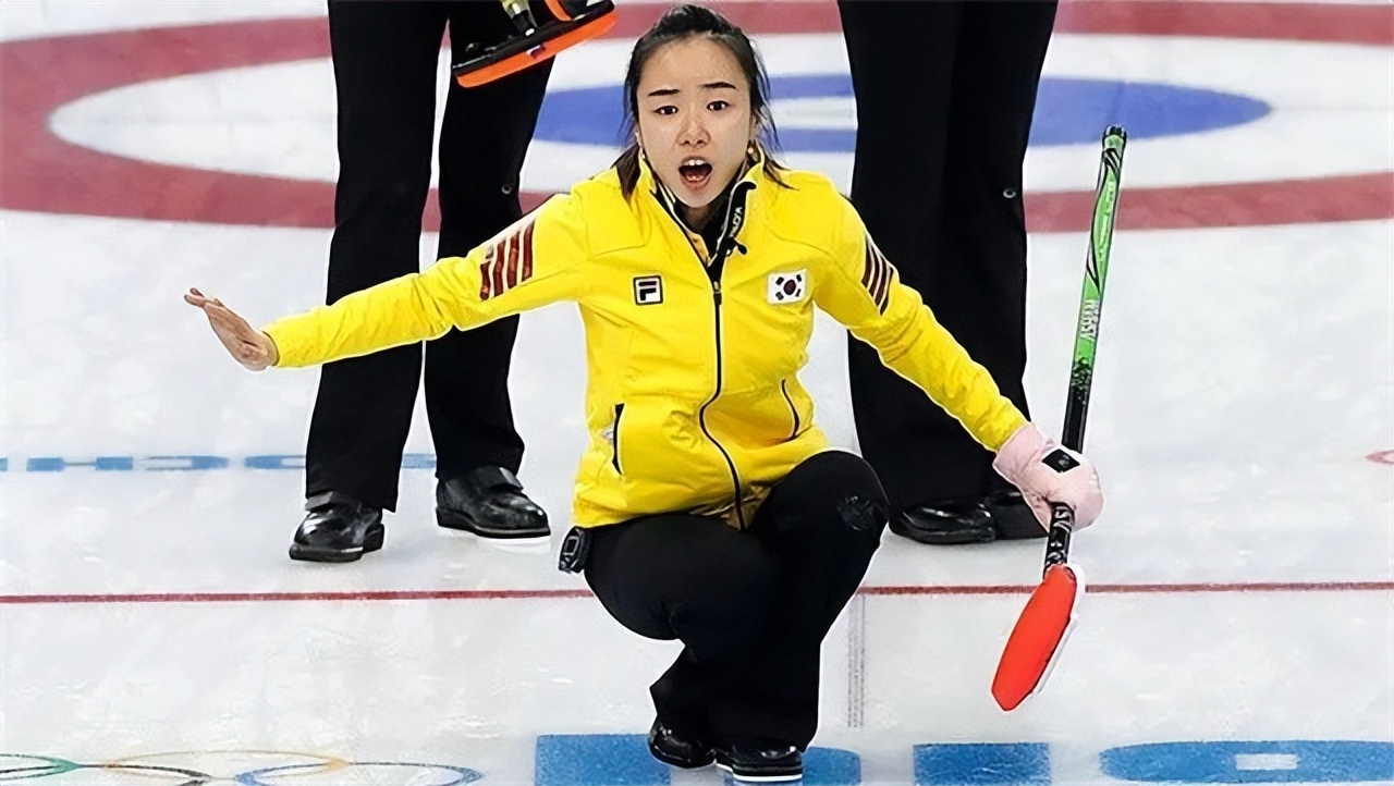 韩国女子冰壶队长金智善抖音号,中国冰壶徐晓明与金智善