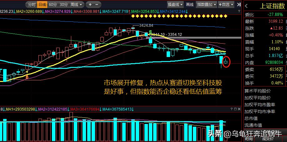 大盘蓝筹何时止跌,午间解盘蓝筹大盘