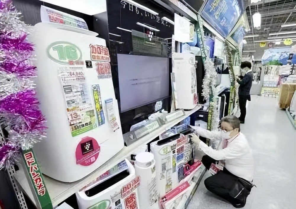 日本出货量下调,日本家电销量下滑