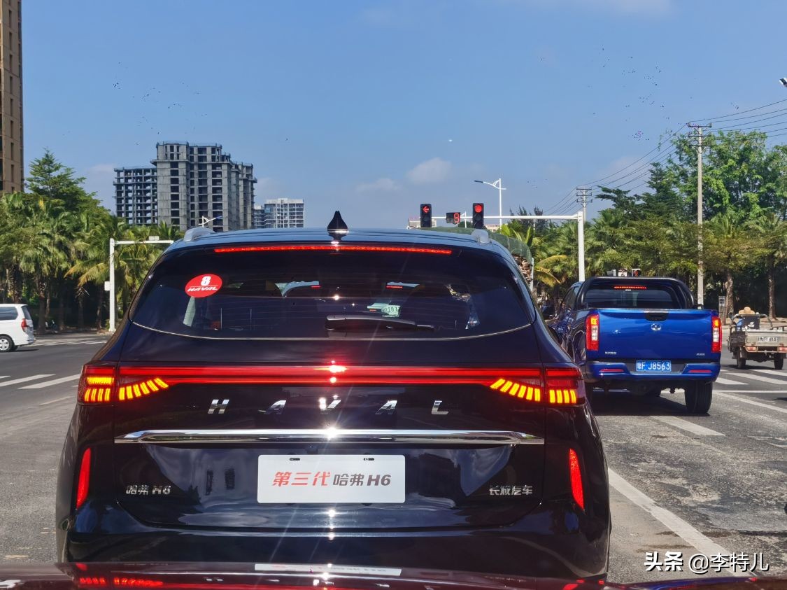 一箱油跑900km几乎做到零故障,第三代哈弗h6保养超了100公里