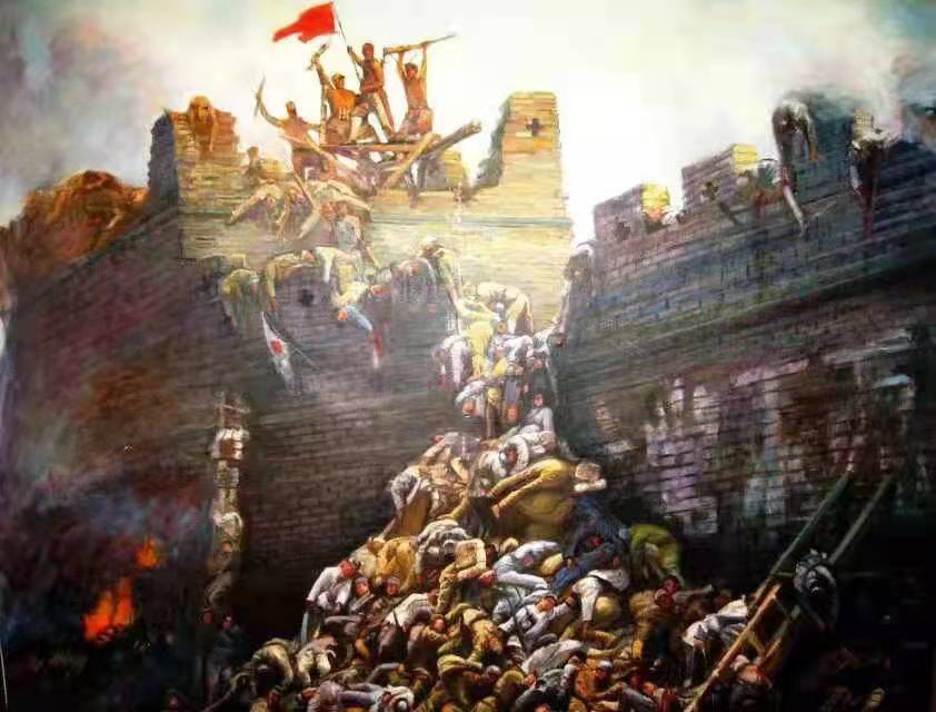 毛*东泽**诗文中的战地元旦：横扫千军如卷席