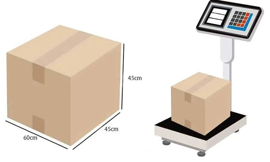 国际快递泡重和实重,国际快递的重量怎么算