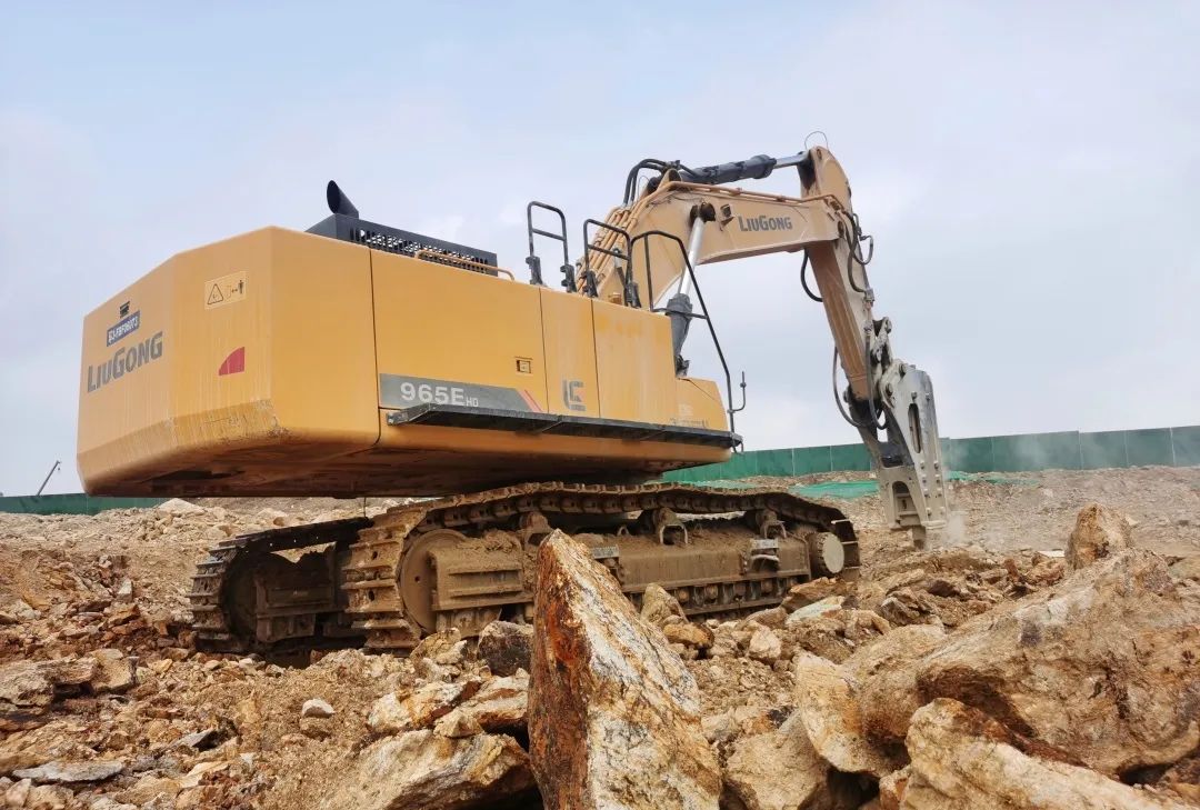 柳工965挖掘机国4,柳工965ehd一个月效益