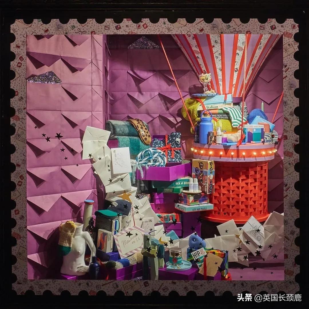 伦敦圣诞橱窗,2021年英国圣诞