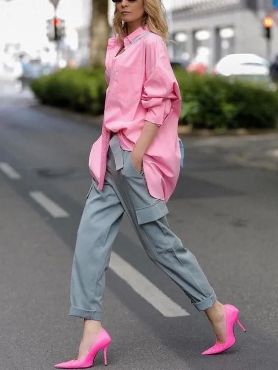 多巴胺流行色穿搭,多巴胺穿搭配色表