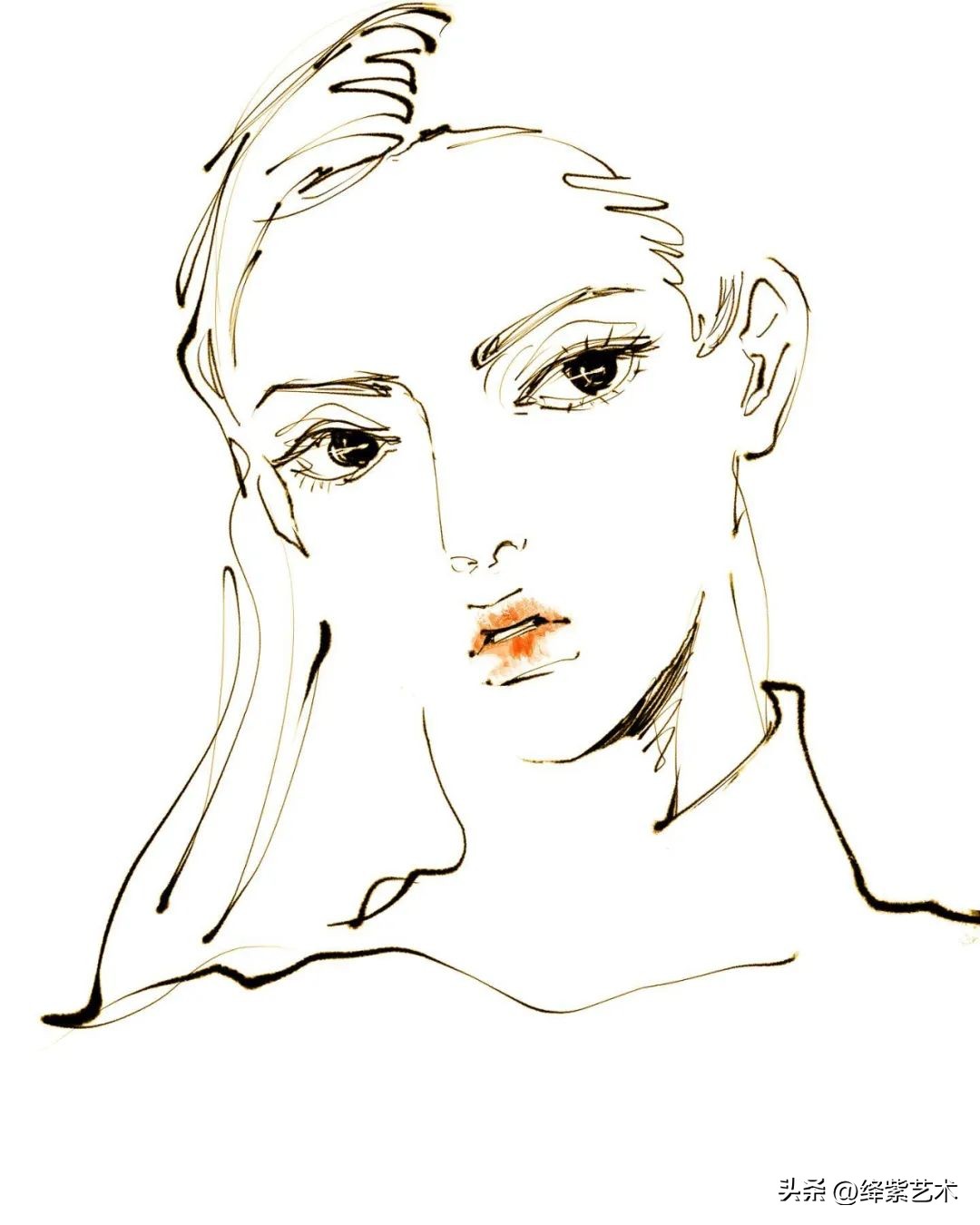 这位插画家描绘的短发女孩，长在我的审美上了，看了十分享受