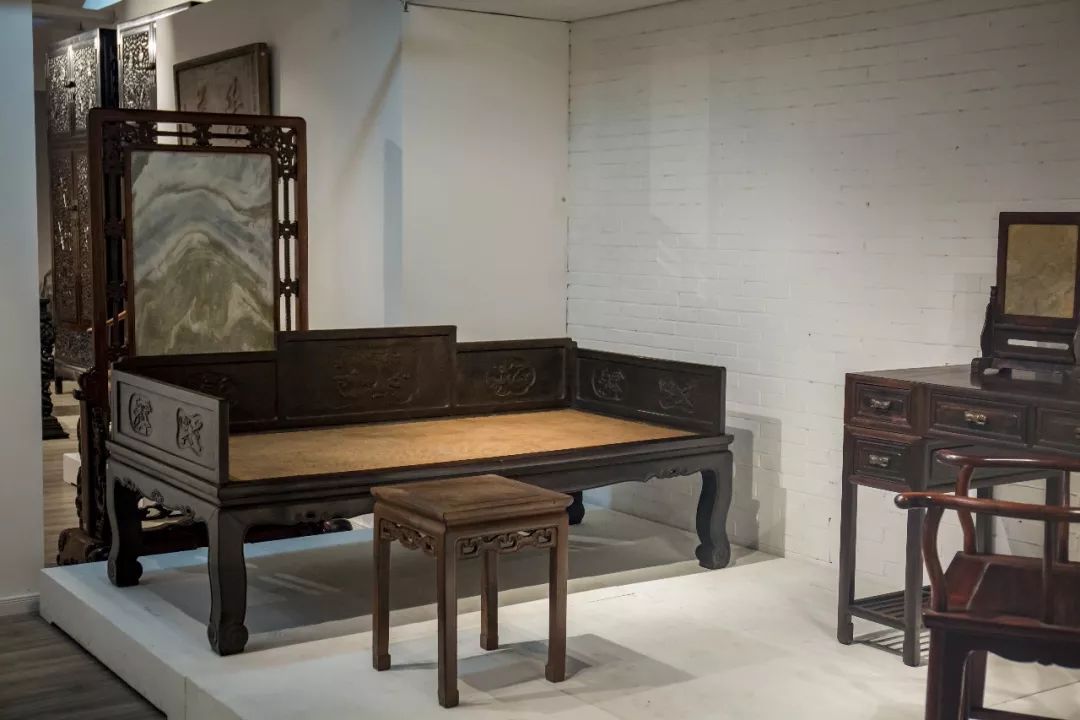 罗汉床卧具效果图,罗汉床卧具