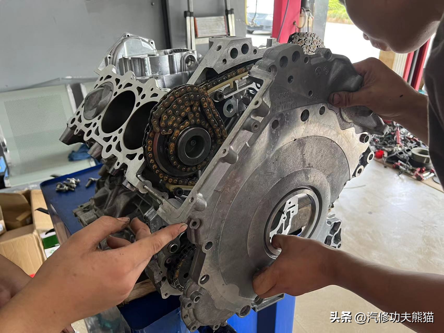 不坑穷人的好车视频,19款奥迪q73.0t烧机油大修全过程