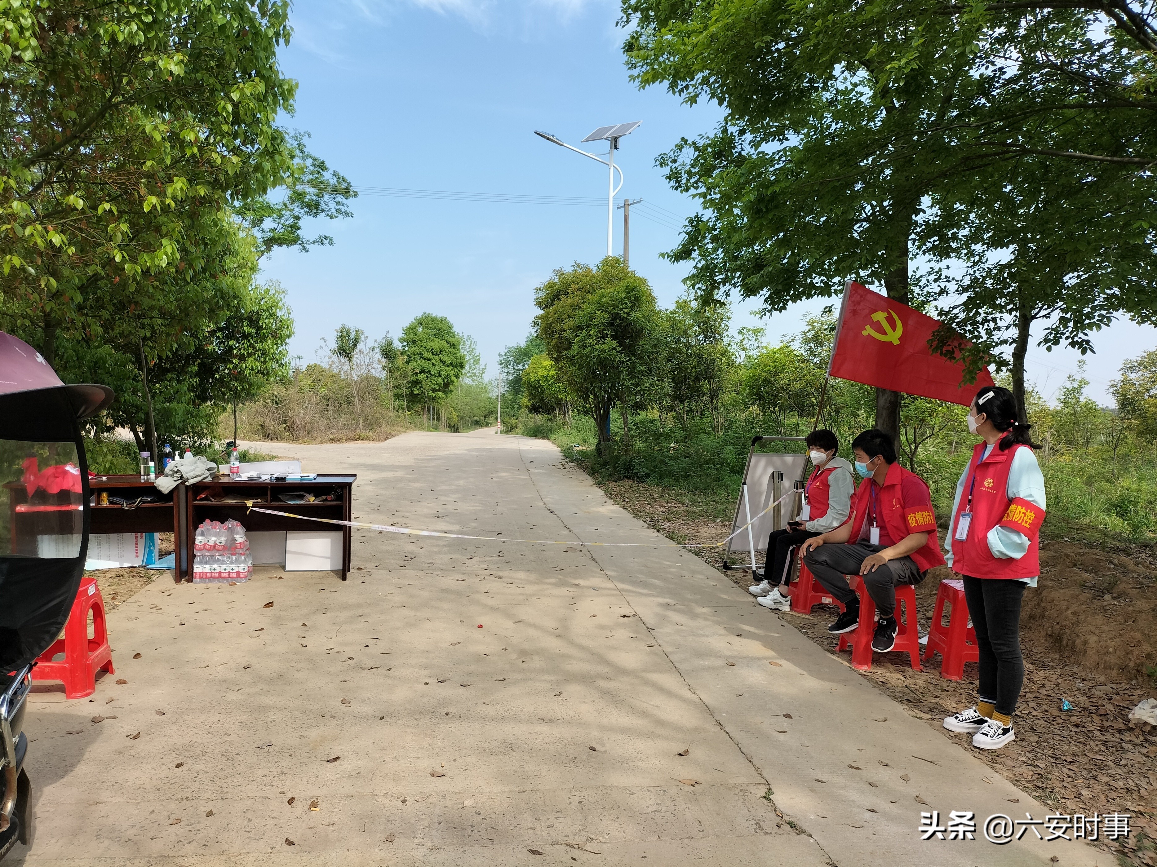 抗疫有我勇于担当,坚守防疫一线担起抗疫工作使命