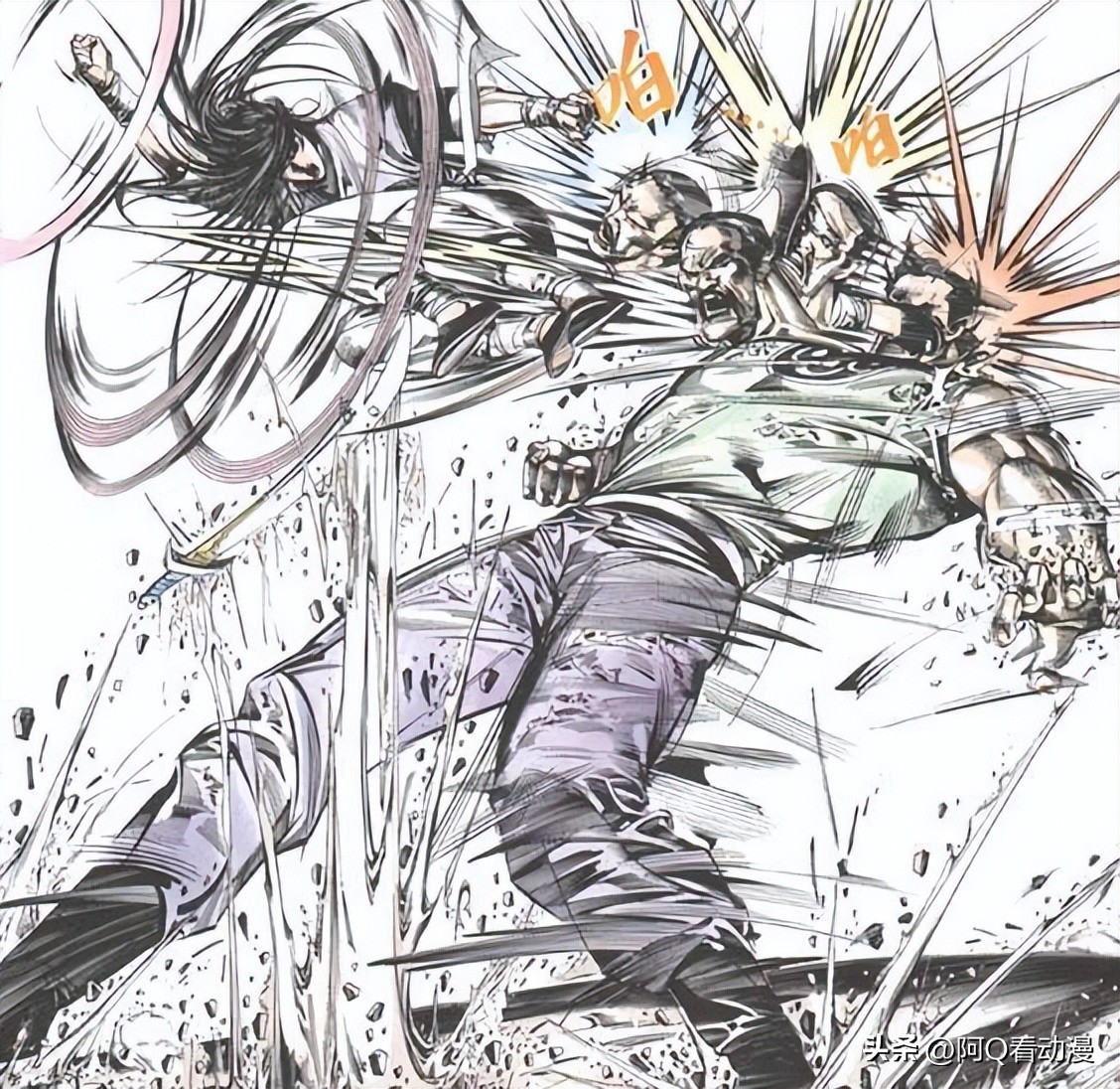 聂风风神腿全部招式,聂风风神腿集锦