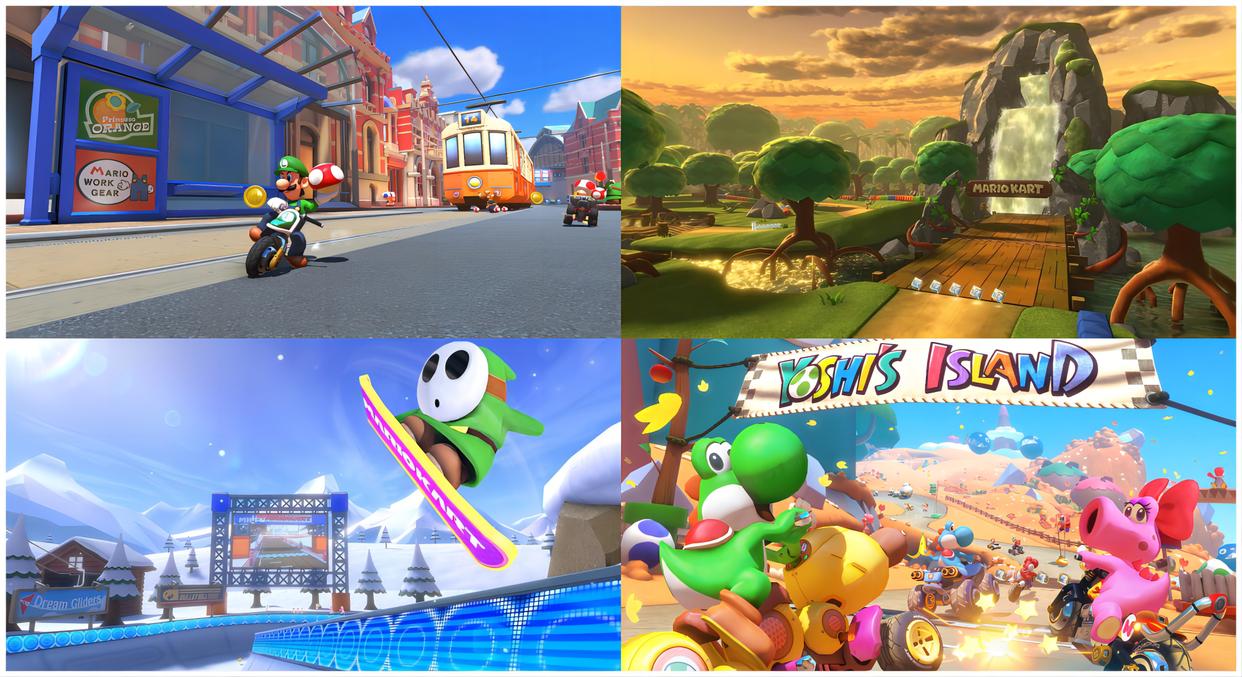 wiiu马里奥赛车8dlc,马里奥赛车8dlc同捆卡带有啥区别