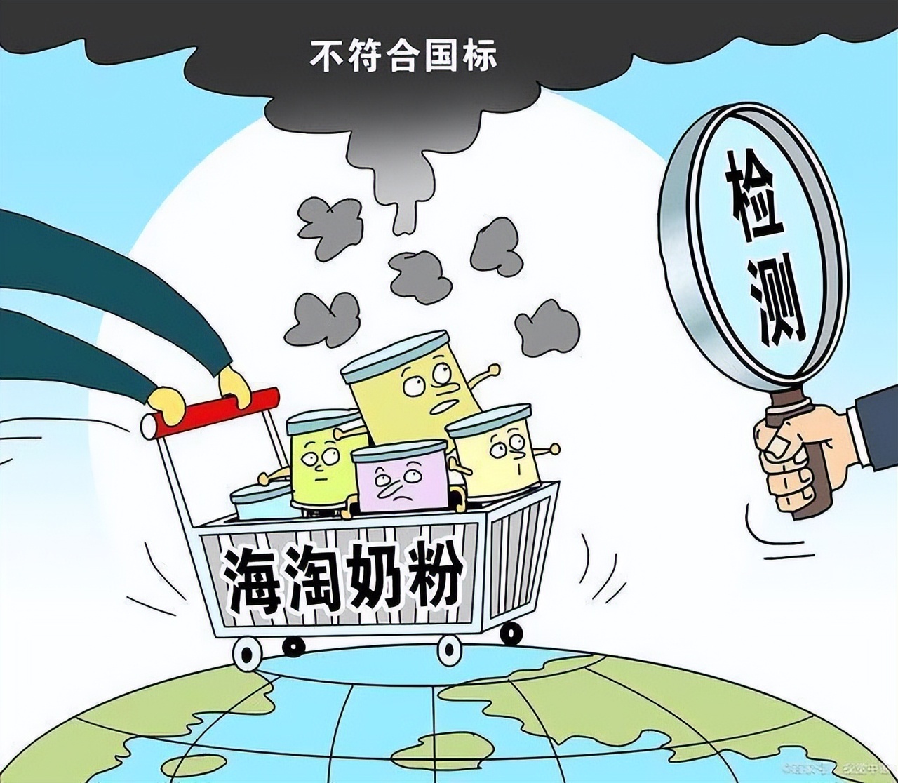 最近曝光的进口问题奶粉,哪个进口牌子奶粉有污染