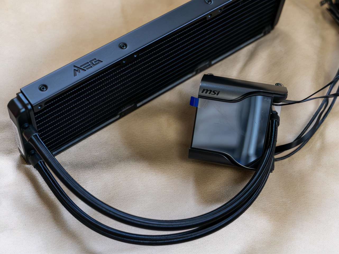 微星战神s360水冷和龙神二代,测试微星s360水冷