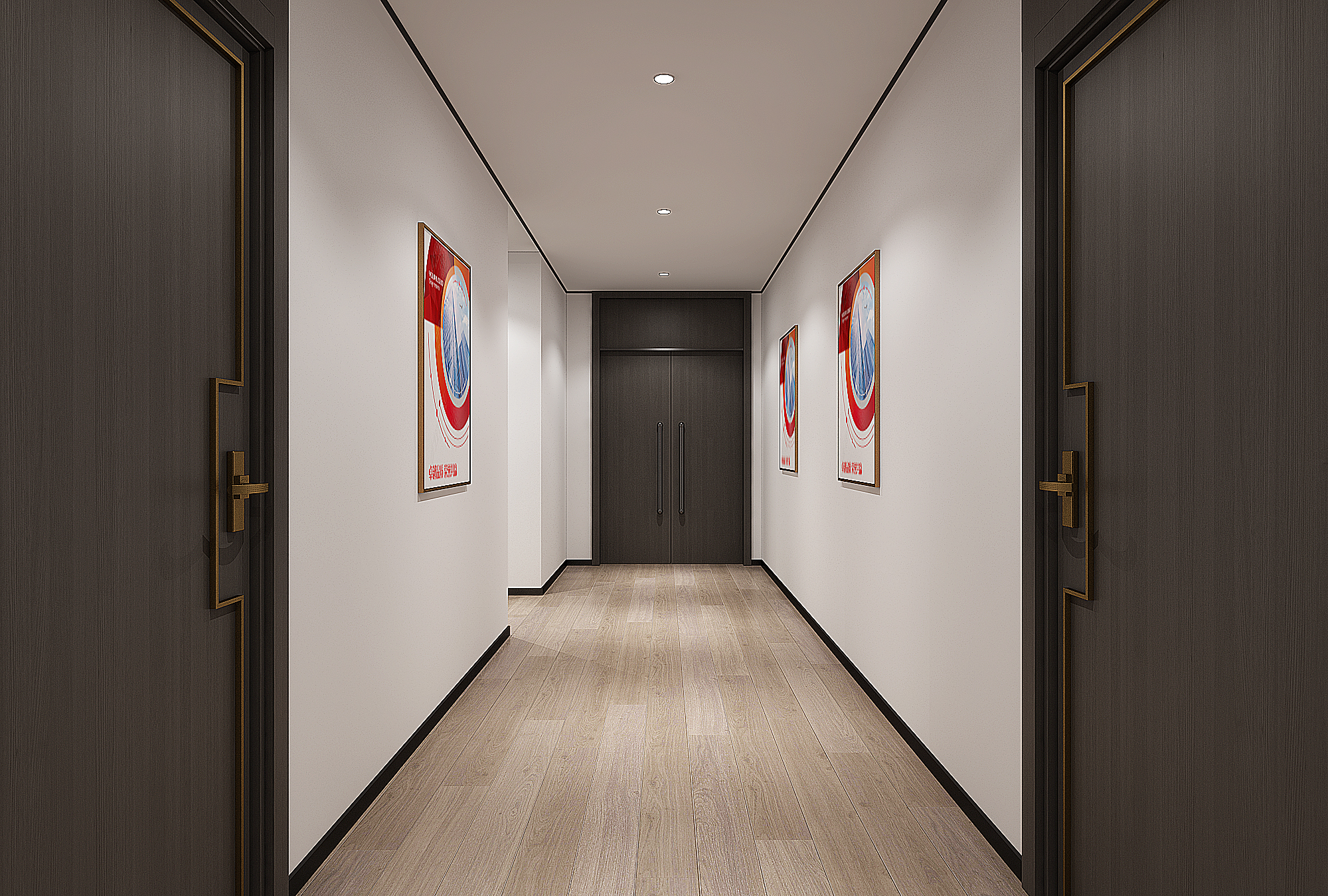 银川办公室设计装修公司|银川万熙服饰办公室设计装修方案鉴赏