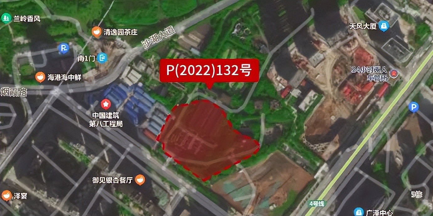 十家房企参与地块成功出让,26轮竞价4个亿豪夺主城区核心地块