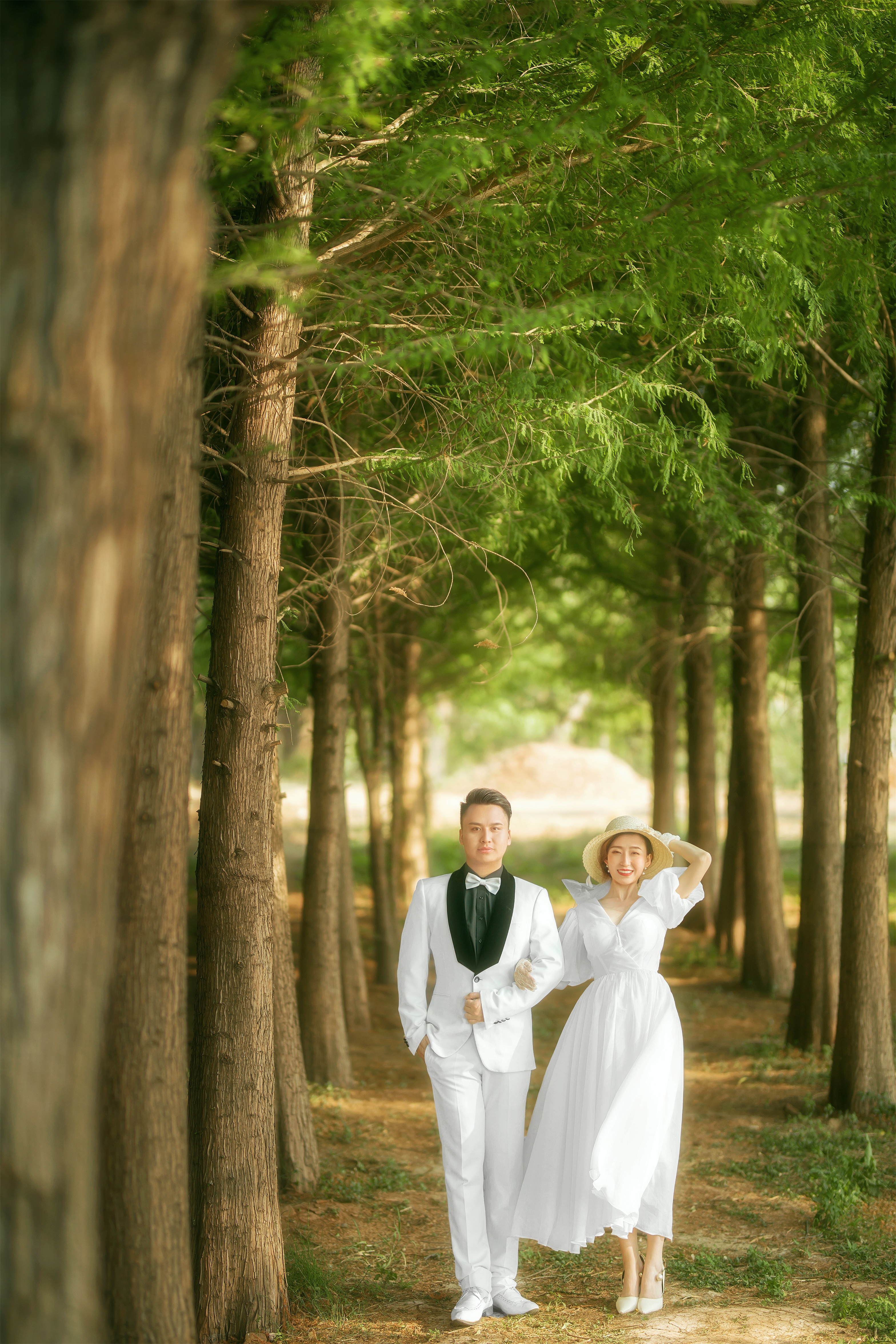 公主风森系婚纱照,郑州森系婚纱照