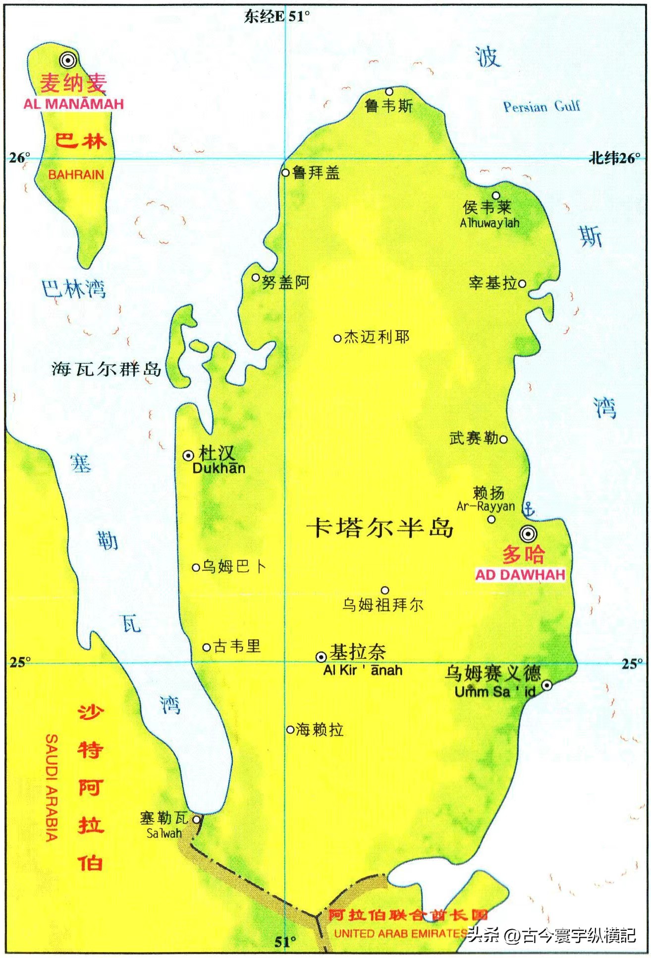 亚洲各国地形图（高清宜收藏）,亚洲大陆地形图
