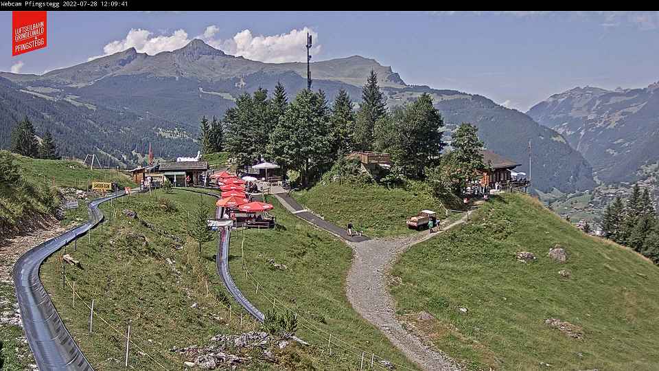 瑞士格林德瓦尔德旅游,冬天瑞士的格林德瓦尔德小镇