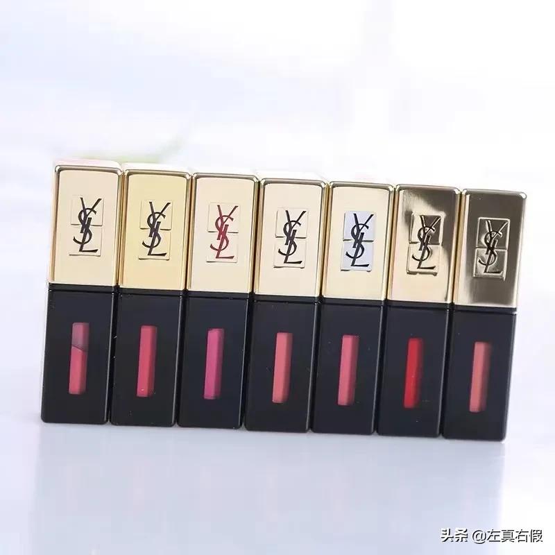 ysl黑管唇釉真假辨别图,ysl黑管口红真假鉴别