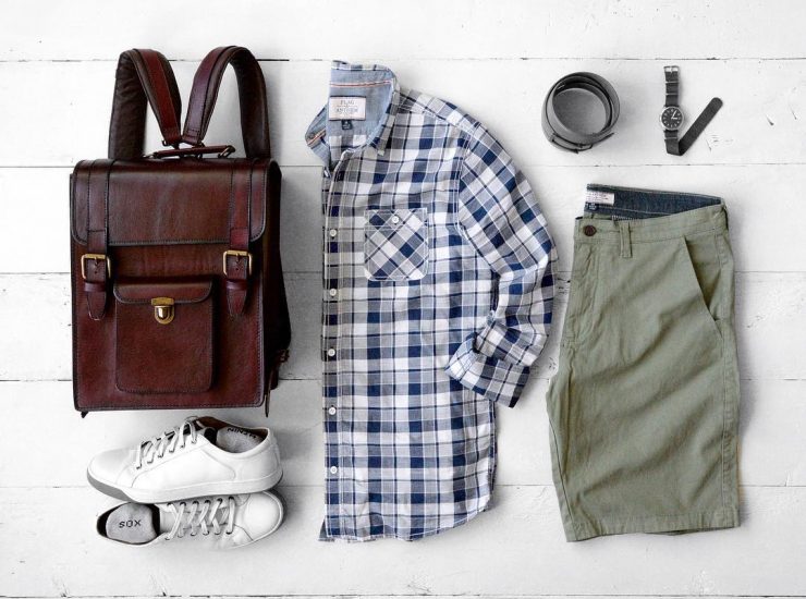 夏日男士衬衫穿搭,中青年男士夏日穿搭