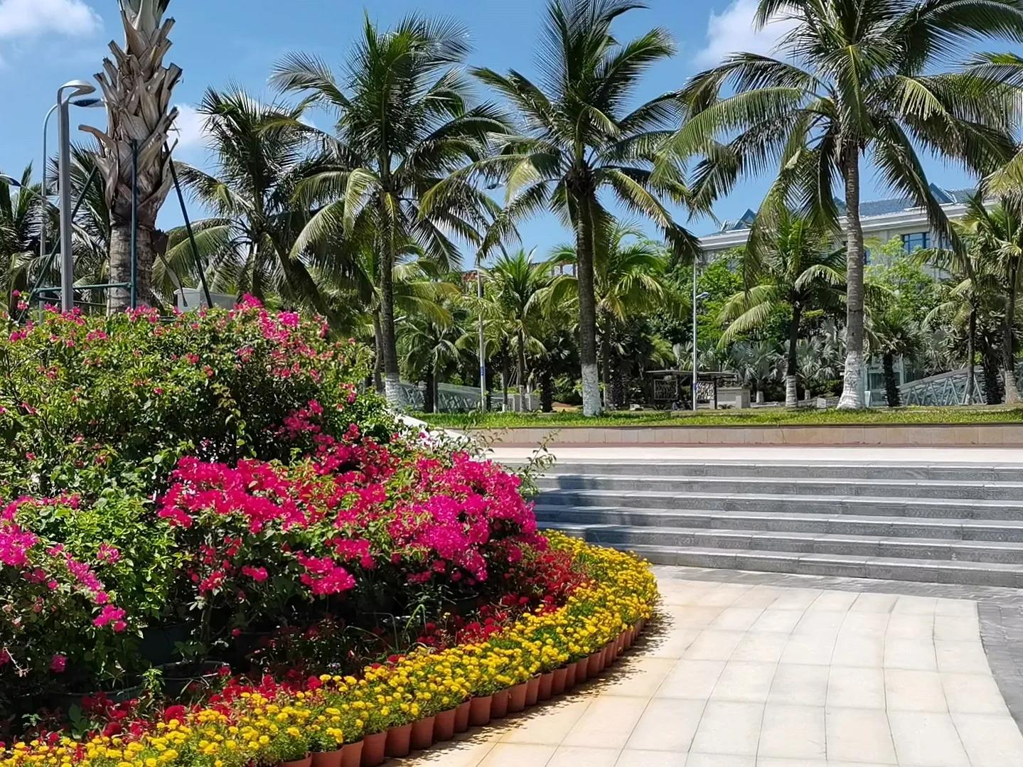 海口西秀海滩黄金海岸,海口西秀海滩公园