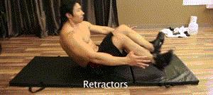 腹肌虐腹的视频,快速虐腹动作15天虐出完美腹肌