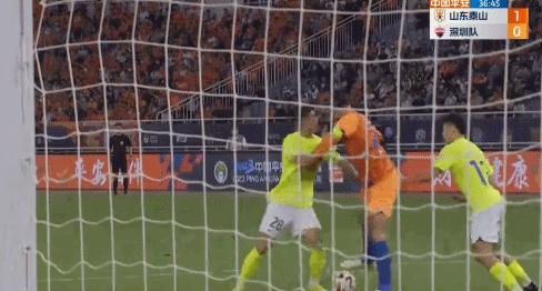 泰山点球回放,泰山队被吹点球到底冤不冤