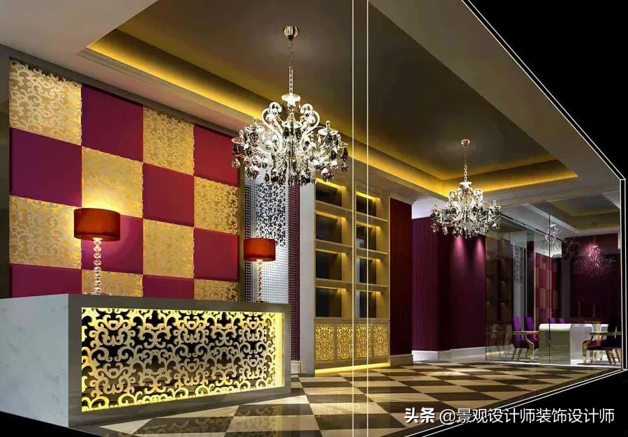 美甲店橱窗设计图片,80平米美甲店设计风格