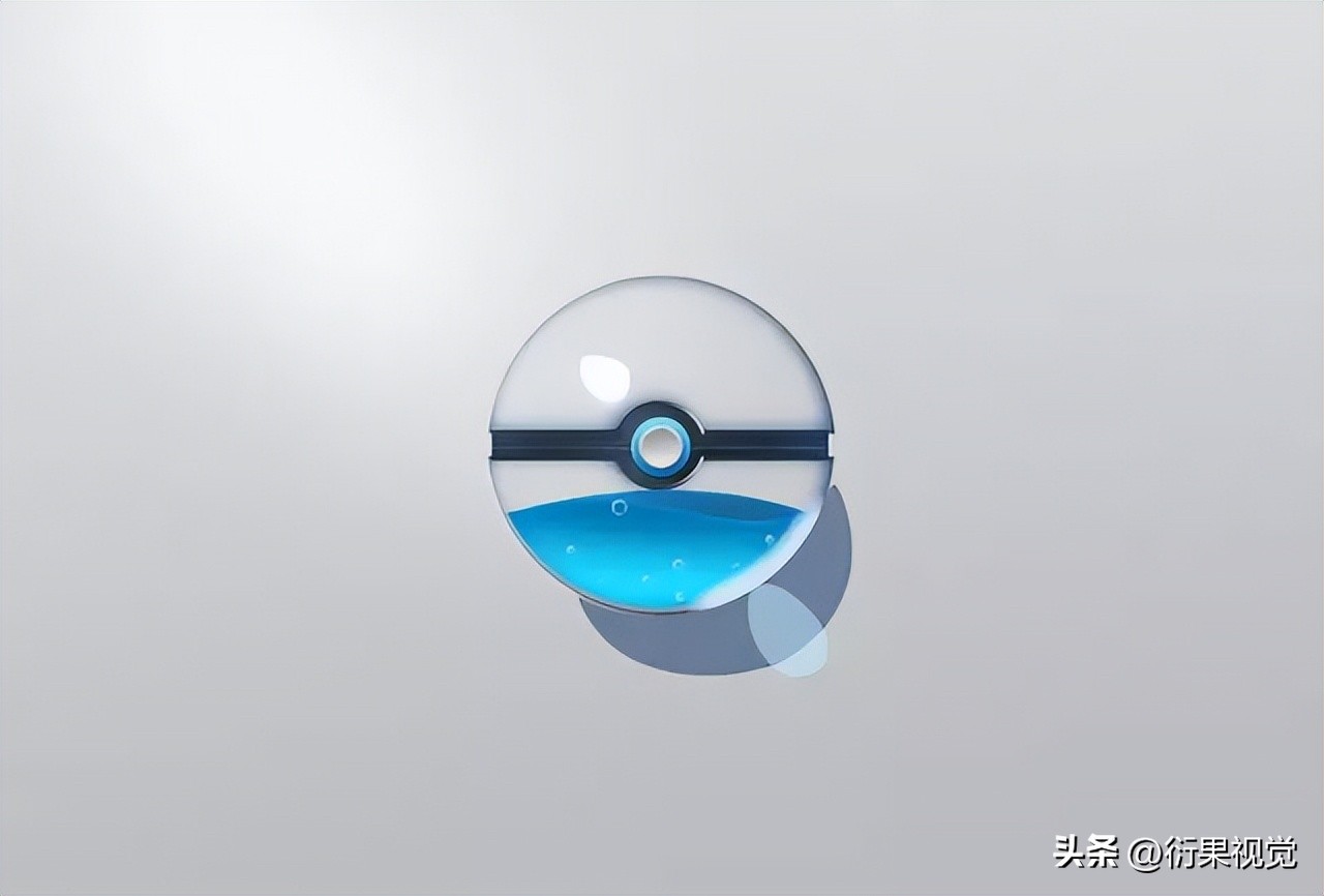 ps制作透明精灵球水晶球,ps玻璃球制作方法