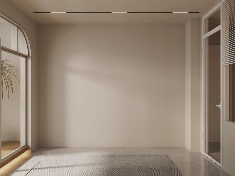 法式原木奶油风书房,奶油原木风格治愈系100平