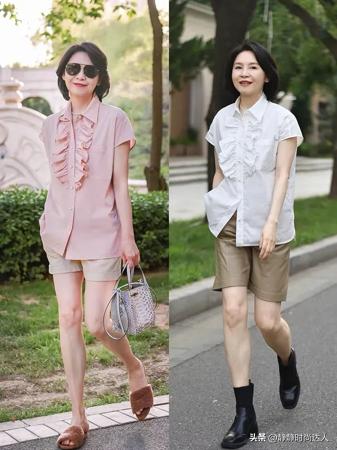 中年女性穿衣花哨,中年连衣裙秋冬不要太花哨