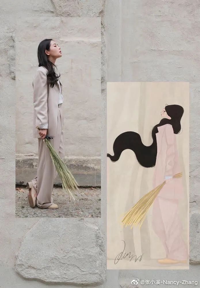 刘诗诗彩色铅笔画,刘诗诗立体画