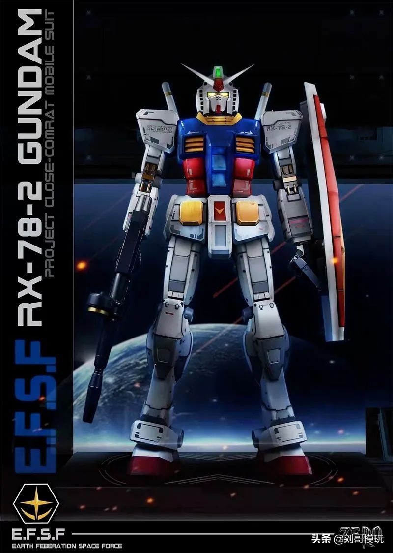 1.0元祖高达,10cm元祖高达雕像