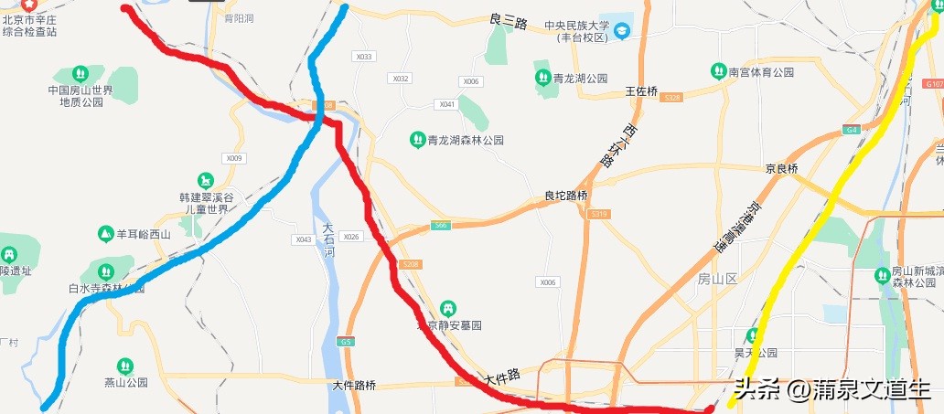 房山区新规划图2017至2035,房山两年道路规划