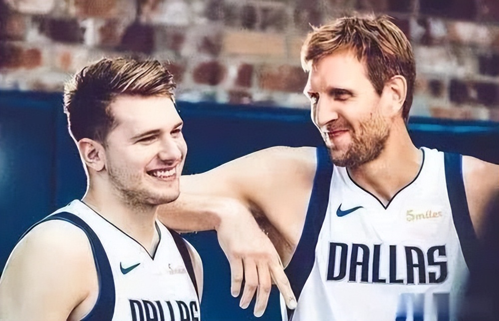 卢卡东契奇和诺维斯基,卢卡东契奇和诺维茨基配合