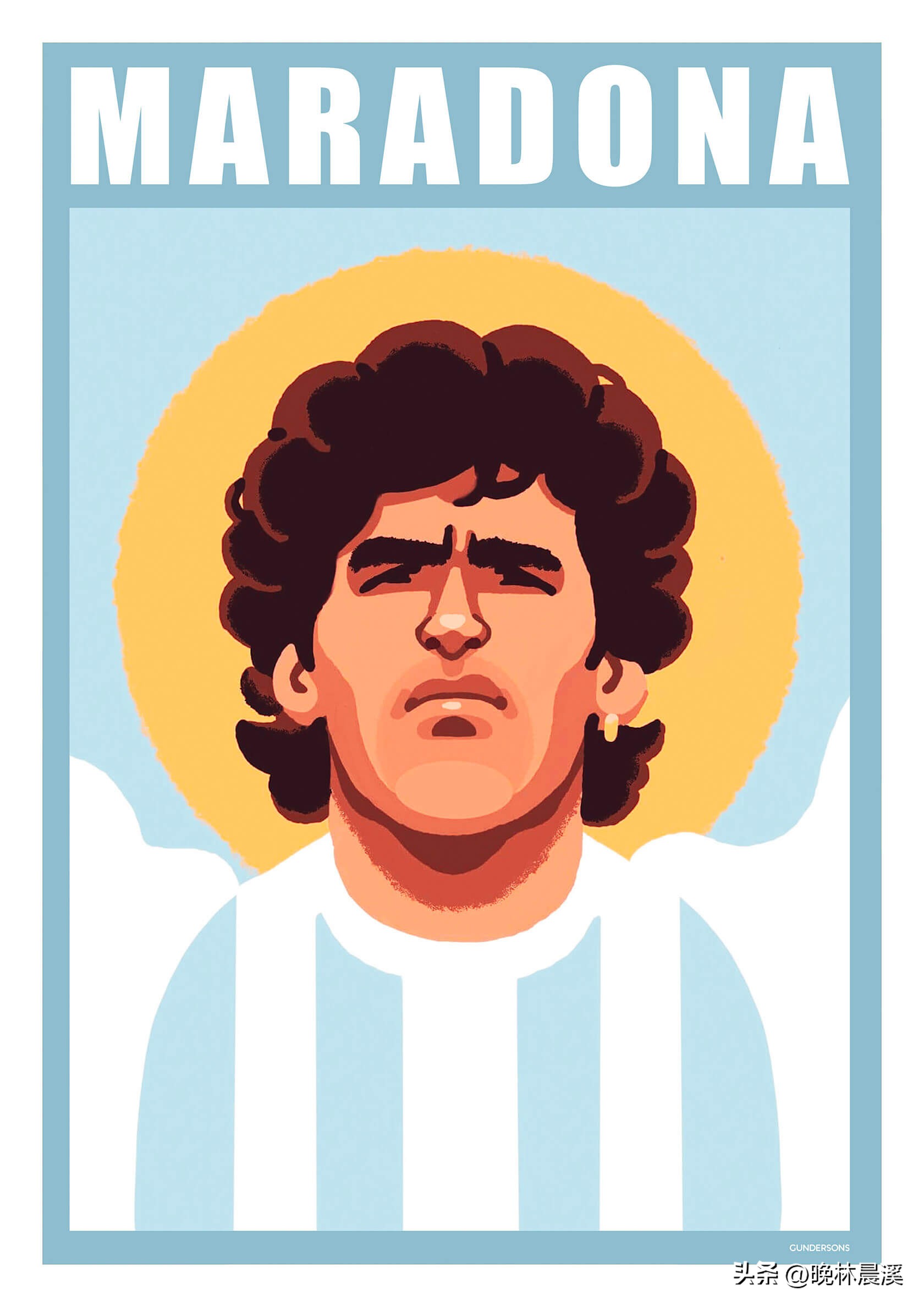 Gundersons的足球插图