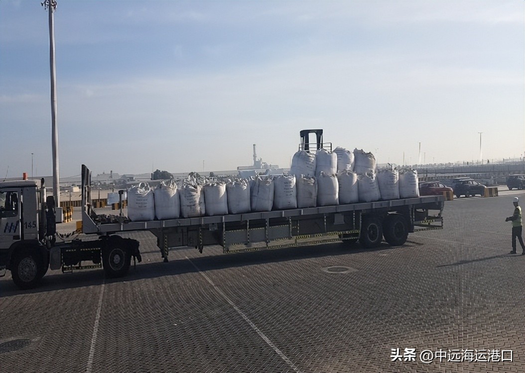 这条通道，阿布扎比扎耶德港至哈里发港直接清关仓储转运