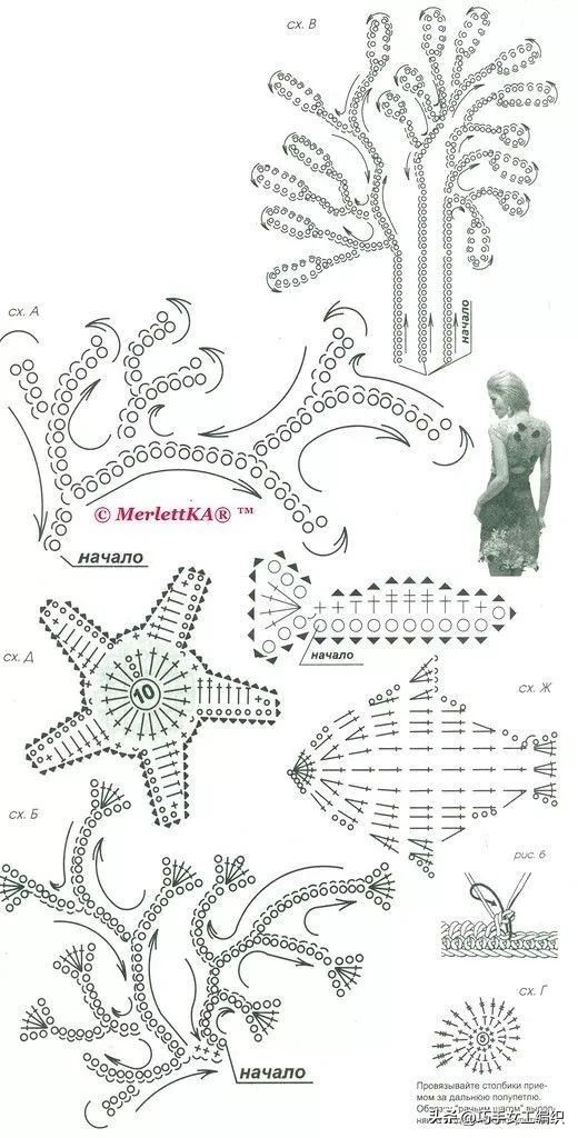 她只用零线就把鱼钩出了百变的花样，还超实用，真是太聪明了！
