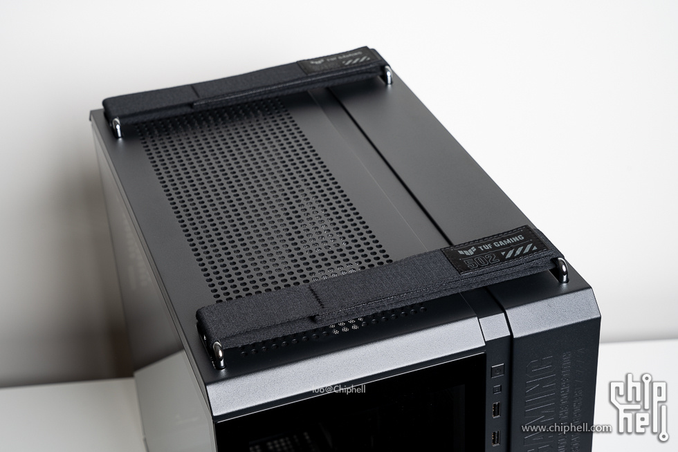 华硕tufgaminggt502弹药库白色,华硕gt502机箱黑橙搭配