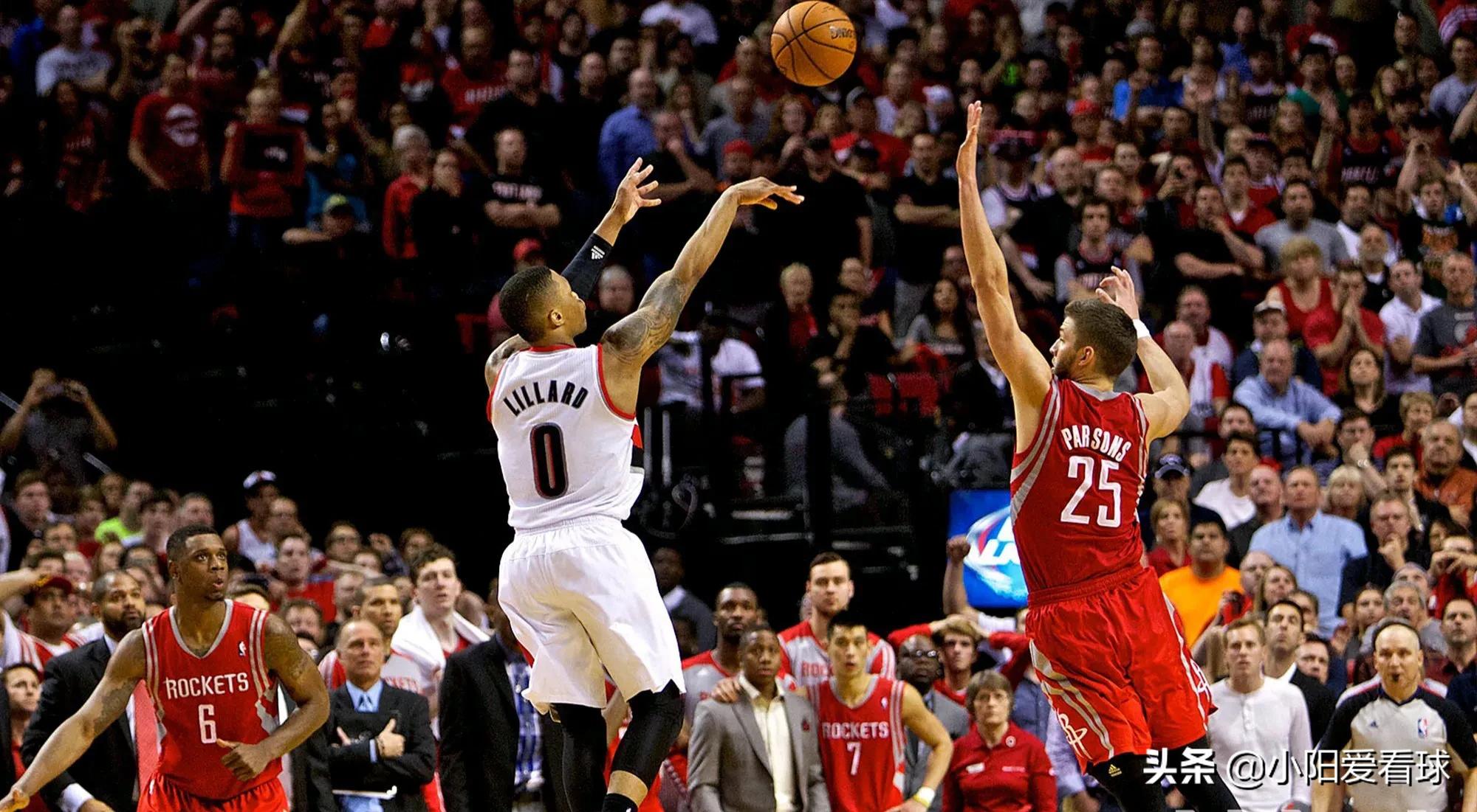 利拉德联盟前五,开拓者vs火箭利拉德0.9秒绝杀