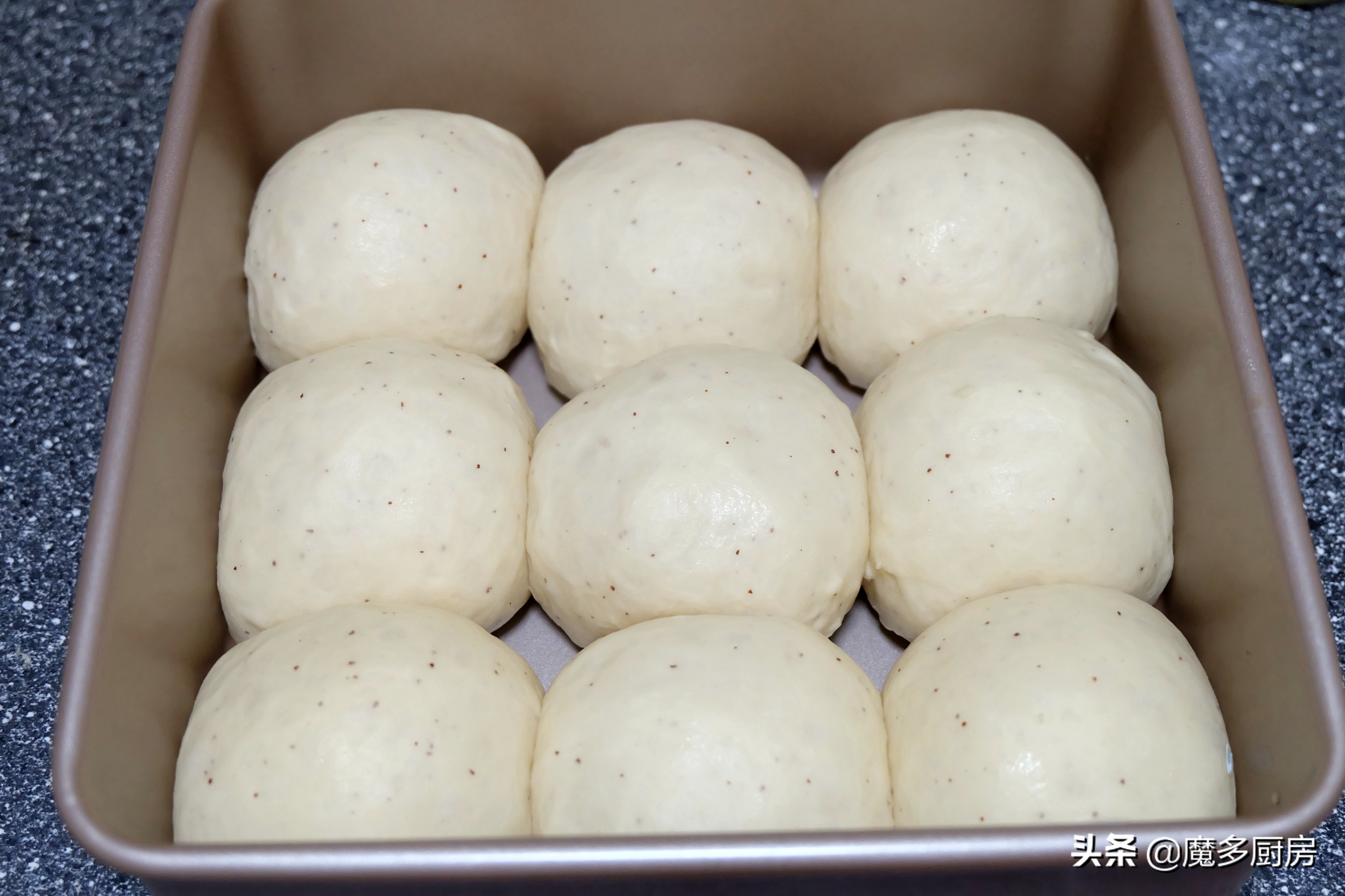 想吃面包不要买教你最简单的做法,全麦小面包无糖无油适合早餐